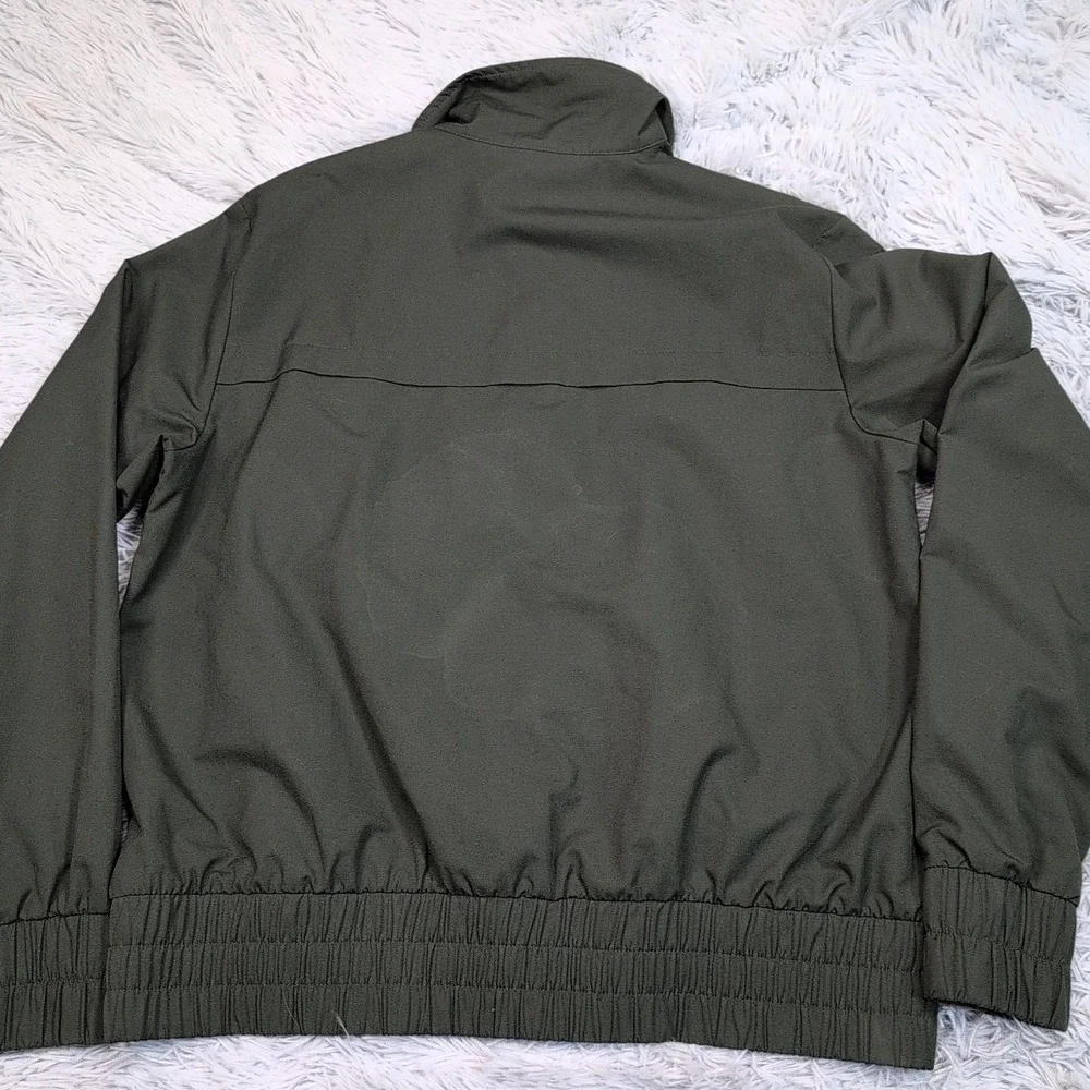 Vintage Nike Jacket Womens XL Green Y2K‎ Training Track Windbreaker Zip Up